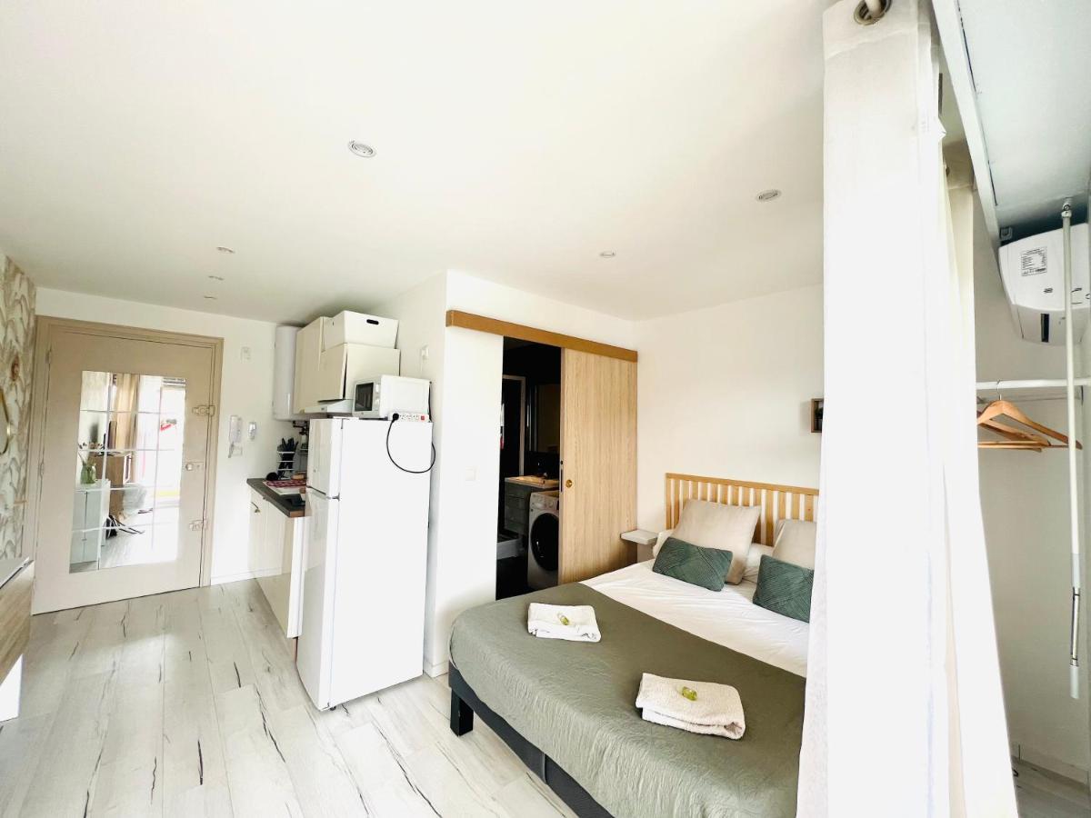 Les Palmiers - Appartement Avec Piscine Proche Plages - Wifi Et Clim Antibes Exterior photo